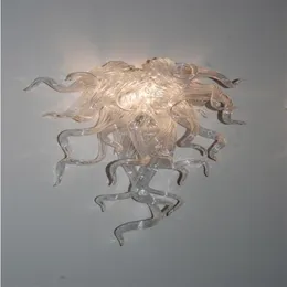 Kunststil Design geblasenes Glas Wandlampen Mini und billige weiße Murano -Glas Dekorative Wandleuchten244b