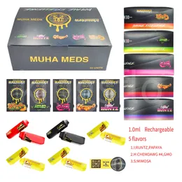 Muha Meds Mini jednorazowe ulepszenie Vape Pen E-papierosy 350 mAh Bateria doładowa
