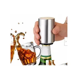 Openers Stainless Steel Beer Bottle Opener Fly Matic Bar Ktv For The Carving Drop Delivery Home Garden Kitchen Dining Dhpat