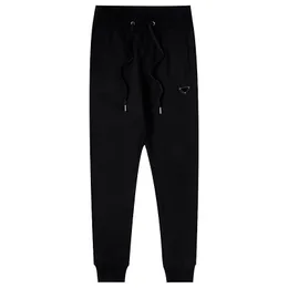 Mensbyxor Lossa män Autumn Winter Sports Long Pants Zipper Trousers Casual Men's Sweatpants Letter Tryckt jogger sida ränder sportkläder