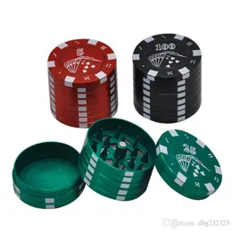 Smoking Pipes Zinc Alloy Chip Diameter 42mm Smoke Grinder for Three-Layer Smoke Grinder can be