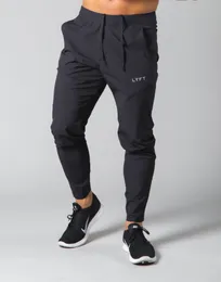 Męskie spodnie Lyft moda marka ulica modna jogging self kultiwacja gimnastyczna trening fitness Quickdry Black Sports 230317