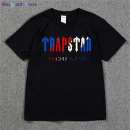 Wangcai01 T-shirts masculinos Hot New Trapstar London Casual Casual Camise