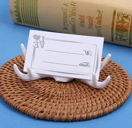 Bröllopsdekoration harts Antler Place Card Holder för bröllopsgynnar levererar RRA