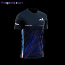 Wangcai01 DIY T-shirt 2022 Alpe E-Sport 3D Baskı Mürettebatı T-Shirt Büyük boyutlu T-shirt Üst F1 Yüksek Kaliteli Giyim 0320H23
