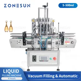 ZONESUN ZS-DTZL500 Filling Machine Desktop Automatic Vacuum Liquid Perfume Bottle Filler