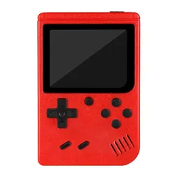 Top-Qualität Retro Portable Game Players Mini Handheld Videospielkonsole 8-Bit 3,0-Zoll-Farb-LCD-Kinder-Farbspiel-Spieler integriert 400 Spiele AV Output mit Einzelhandelsbox