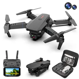 Drone 4K Camera Professional Wifi Fpv RC Foldable Helicopter Mini E88 Pro Drones