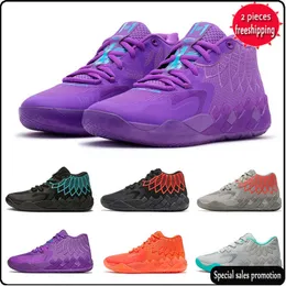 TOP Ball 2022 LaMelo 1 MB.01 Men Basketball Shoes Sneaker Black Blast Buzz City LO UFO Not From Here Queen City Rick and Morty Rock Ridge Red