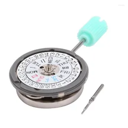 Watch Repair Kits Tools & Character Double Calendar Week Mechanical Movement White Metal 21Diamond Accessories Balance WheelRepair Hele22