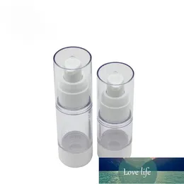 50 ml 30 ml 15 ml Sub Bottling Clear Airless Lotion Bottle Portable Refillable Vakuumflaskor för Travel Cosmetic Packaging Classic