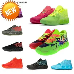 5A LaMelo Ball MB-1 Mannen Vrouwen Basketbal Schoen Groen Zwart Rood Blauw Rick Morty Mens Trainer Ademend Comfortabele Sport sneakers MWW