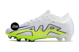 2023 Yeni Bot Zoom Mercurial Superfly IX Elite FG Erkekler Futbol Ayakkabıları Beyaz Mavi Yeşil Düşük Mens Futbol Ayakkabı Spor Spor ayakkabıları
