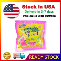 In den USA vorrätig gefüllte Edibles D9-Gummis mit Verpackungen, Beutelverpackung mit Verpackung, hergestellt und versendet aus den USA