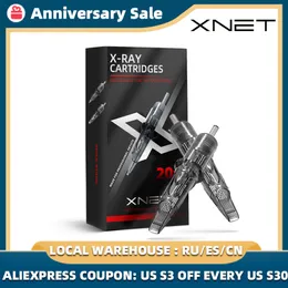 Dövme iğneleri Xnet X-ışını Kartuş Dövme İğneleri Yuvarlak Magnum Rm Kartuş Makineleri için Teslim Edilebilir Sterilize Güvenlik Dövme İğne 230317