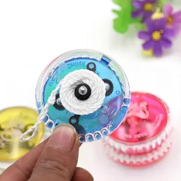 Yoyo LED Light up Finger Spinning Toy for Kids Professional Colorful youyou Ball Trick Ball Toys
