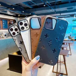 Designer Lu Leather Phone Cases iPhone 15 14 Pro Max HI Quality 18 17 16 15Pro 14Pro 13Pro 12Pro 13 12 11 X XS 7 8 Plus Samsung S23 S22 S21 S24 S25 S26 Ultra Purse med Logo Box