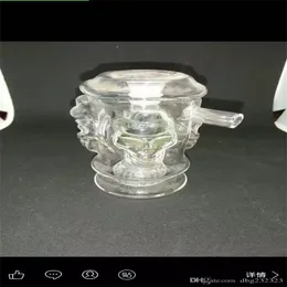 Hookahs wieloaspektowe kości Hookah Glass Bongs Akcesoria, szklane rurki do palenia kolorowe mini multi-