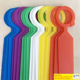 Etichette per piante in vaso in plastica Etichetta per piante contrassegnate Etichette per vivaio di fiori riutilizzabili Contrassegna etichette Cartello per giardinaggio Forniture da giardino