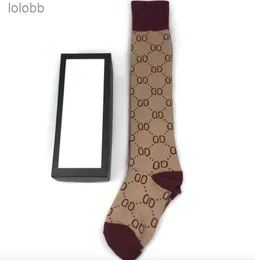 Strumpf Designer Herren Damen Socken Wollstrümpfe Hochwertige Seniorenstraßen Bequeme Kniebeinsocke 2KP8''gg''