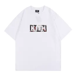 Kith T Shirts Mens camiseta designer de moda T-shirts Street Style Tshirt Tom e Jerry Print Roupas Us Size S-XXL