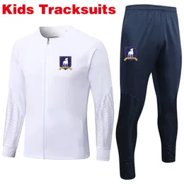 2023 AFC Richmond kids Mens Tracksuits 소년 축구 Tracksuit 스포츠웨어 세트 스포츠 스웨터 셔츠 스웨트 팬츠 어린이 축구 훈련 복장 정장 키트