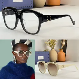 نظارة شمسية UVB الصيفية الربيع 0740 مربع نظارات مصممة على شكل نظارات عتيقة عتيقة النظارات البصرية للركوب ، مصممة فاخرة مصممة نسائية