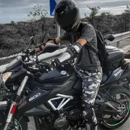 Motorcykel rustning KNEEPAD Rostfritt stål Moto armbågens knäskydd Vuxen Motocross Protector Off-Road Protection