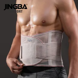 Slimmbältet Jingba Support Orthopedic Corset Back Support Belt Men Back Brace Belt Fajas Lumbares Ortopedicas Protection Spine Support Belt 230317