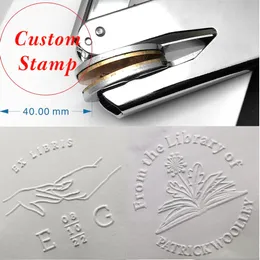 Znaczki z biblioteki Ebsosser Custom Embosser Library Monogram 230320