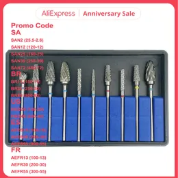 Other Oral Hygiene 10pcsset Dental HP Tungsten Carbide Cutter KIT Dental Burs Drills Tungsten Steel Material 2.35mm 230317