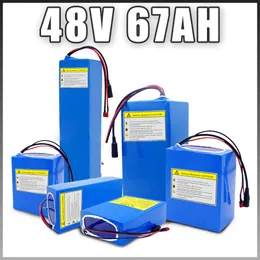 48V 67Ah Elektrofahrradbatterie 3000W 4000W Elektrofahrrad-Lithium-Ionen-Batterie 48V E-Bike-Batterie