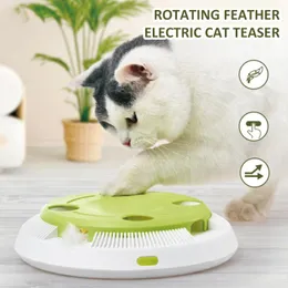 Cat Toys Electric Interactive Turnplate Toy Country прочная не скольжение