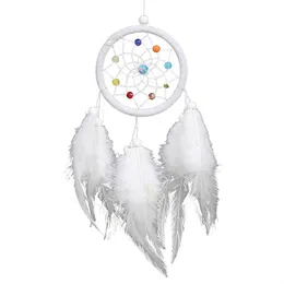 Car Rear Mirror Pendant Decoration Dream Catcher Feather Suspension Ornament Automobiles Interior Dreamcatcher Hanging Trim Auto Accessories