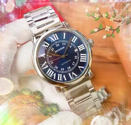 Número digital Relojes Roman Dial Watches Mechanical Fashion Classic 904L Acero inoxidable 5TM Regalos de pulsera de moda de moda autoluntaria impermeable Montres de Luxe