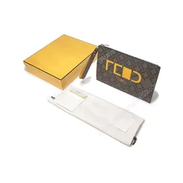 Luxury quality womens wallet clutch bag presbyopic cabinet and detachable bracelet handle designer key pouch mens card holder money clip wallets 0126