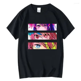 Frauen T-Shirts Frauen Drucken Weibliche Tops T Oshi No Ko T-shirt Baumwolle Mode Lässig Cartoon Oansatz Damen Grafik T-Shirt kleidung