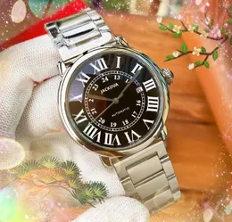 Högkvalitativ mekanisk automatisk rörelse klockor 40mm full 904L rostfritt stål män romerska digitalt nummer självvind mode armbandsur montre de luxe gåvor