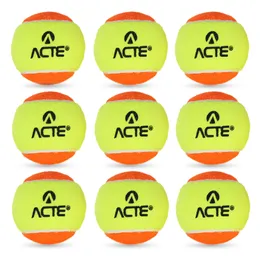 Bolas de tênis 369 PCs Bolas de tênis de praia Bolas de treinamento de pressão padrão profissionais Acessórios para tênis de crianças 230320