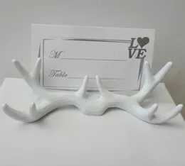 Bröllopsdekoration harts Antler Place -korthållare för bröllopsgavare levererar grossist DH012