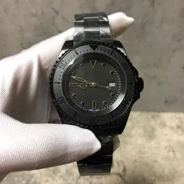 トップラグジュアリーメンズウォッチ44mm 116600 126600 116660 126660 Sea-Dweller Full BalckブレスレットセラミックベゼルSapphire Automatic Movemen