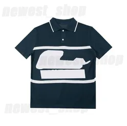 23SS Summer Men Designer Polo T Shirt Mens Bordado Bordado Jacquard Camisetas de algodón de manga corta Tops casuales Tops Eu tamaño