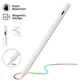 Magnet Stylus penna för äppelpennor med palmavstötning 2: a generationen för iPad Pro 11inch 12,9 tum pekskärm Tablett Active Stylus -pennor