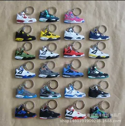 Keychains Lanyards Key Chain Pendant Basketball Shoe Key Chain Ring Generation 4 Sports Sho Key Chain