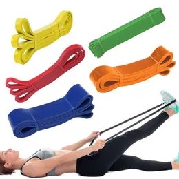 Resistance Bands Heavy Duty Loop Power Gym Fitness Exercise Yoga Workout Pilates Stretching Training Bands1