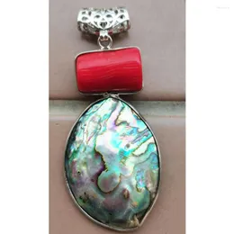 Collane con ciondolo Bella gioielleria Zelanda Abalone Shell Art Egg Bead PD1015