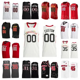 College Basketball 31 Wes Unseld Jersey 3 Peyton Siva 24 JaeLyn Withers 22 Deng Adel Donovan Mitchell 45 35 Darrell Griffith Sewing University NCAA Men Kids Women