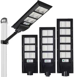 في الهواء الطلق LED LED Solar Street Light 600W 500W 400W 300W 200W 100W LOT LOT ROAD LAMPS USASTAR