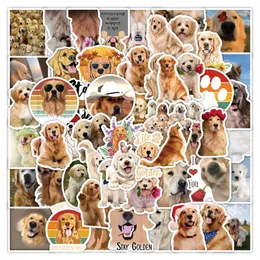 56Pcs Golden Retriever Stickers, Waterproof Vinyl Stickers Decals for Laptop Water Bottle Phone Luggage, Cute Cartoon Dog Stickers Pack W-1613