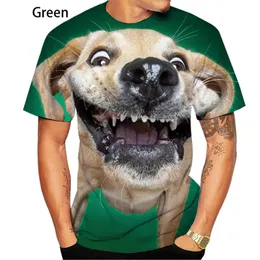 Men's T Shirts Summer Men/Women Funny 3D Dog T-shirt Cute German Shepherd Street Cool Short Sleeve Top Size XS-5XL